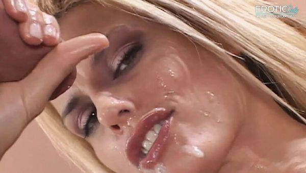 Darryl Hanah Sucks and Swallows Every Drop - Big Tits MILF Deep Throat Cumshot - xxxfiles.com on v0d.com