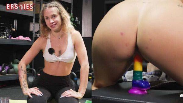 Fit Gym Girl Nina J Gets Intense Solo Action in the Gym - German Amateur Masturbation - xxxfiles.com - Germany on v0d.com