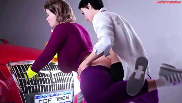 Busty Blonde MILF Takes Huge Cock and Gets Covered in Cum on Her Big Tits - NaughtyGameplays 3D Sex Scenes - veryfreeporn.com - Usa on v0d.com