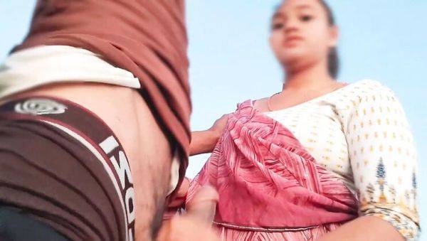 Desi Village Bhabhi Fucked Hard by Devar in Jungle, Tight Pussy Hindi Audio Outdoor Sex - porntry.com - India on v0d.com