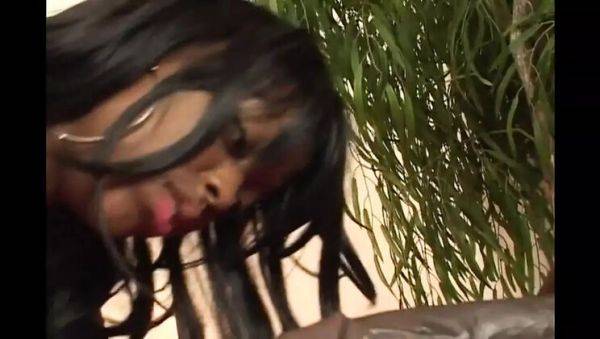 Hot Vintage Movie: Melrose Foxxx Takes Black Dick - Blowjob & Cumshot - xxxfiles.com on v0d.com