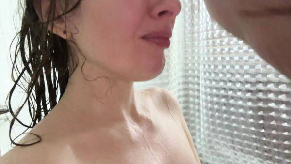 Neighbor Creeps In Shower & Fucks My Wet Pussy - Cum On Big Tits - FeralBerryy - xxxfiles.com on v0d.com