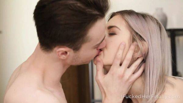 Eva Elfie Gets Fucked Hard After Playing Cards - Blonde Teen Creampie - xxxfiles.com on v0d.com