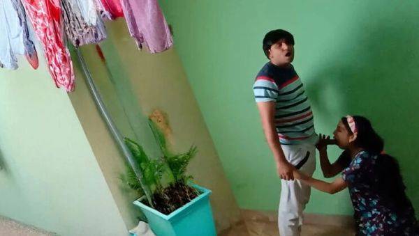 Desi Indian Stepsister Fucked Hard While Hanging Clothes - Big Tits & Tight Pussy - xxxfiles.com - India on v0d.com