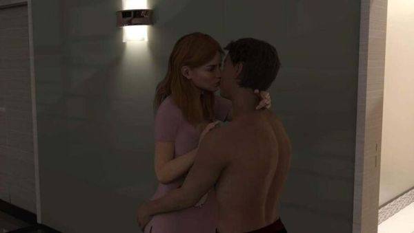 Stepbrother Spanks and Kisses His Wife - Hot 3D Adult Scene - xxxfiles.com on v0d.com