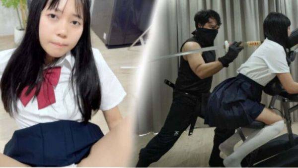 Hot Asian Teen Mya Mya Gets Rough Ninja Massage - Homemade JAV Uncensored - xxxfiles.com - Japan on v0d.com