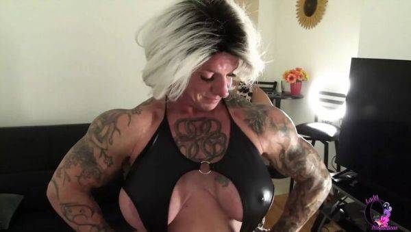Brooke Diesel Muscle Worship - Juicy Latina BBW Tattooed Goddess - veryfreeporn.com - Usa on v0d.com