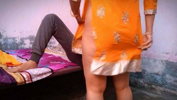 Punjabi Bhabhi's Big Boobs and Ass Slapped Hard - Desi Devar Fun - veryfreeporn.com - India on v0d.com