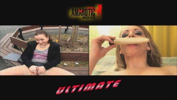 Ultimate Public Sex with Blonde & Brunette - Big Natural Tits & Cumshot - porntry.com on v0d.com