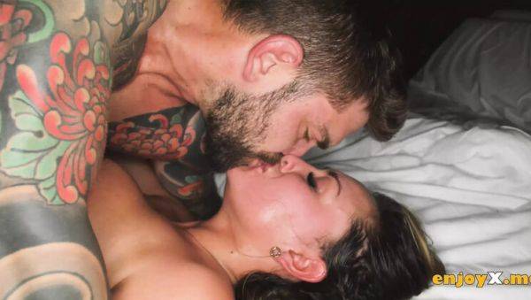 Hot Latina with Huge Tits Gets Anal Creampie - Rough Sex & Titty Fucking in 4K - porntry.com on v0d.com