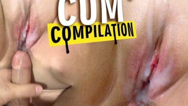 Huge Cumshot Compilation - AlitaPorn Creampie & Tight Pussy Fuck - porntry.com - Spain on v0d.com