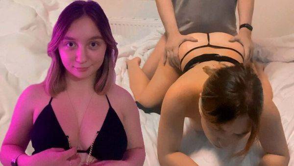 Step Sister Surprise! Niiikey Fucks Her Tight Young Pussy Hard - Homemade Russian Teen Sex - porntry.com - Russia on v0d.com