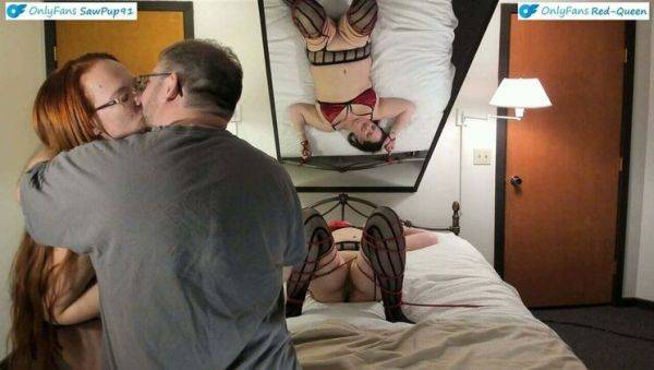 Hot Wife Tied Up & Gifted to Hubby for Valentine's Day - Cuckquean Bondage Fuck - porntry.com - Usa on v0d.com