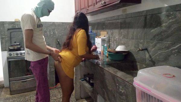 I Pay My Horny Stepsister A Visit In The Kitchen And She Sucks My Balls - 18 Years - desi-porntube.com - India on v0d.com