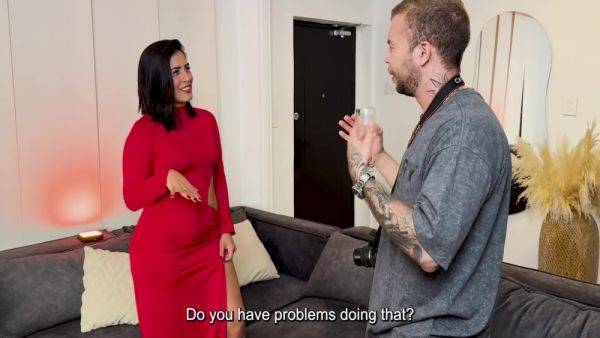 Kylei Ellish In Horny Photographer Fucks Big Ass Curvy Venezuelan Milf, Cums Inside Her - desi-porntube.com - Venezuela on v0d.com