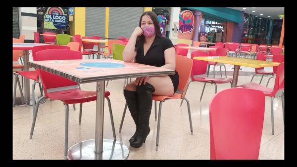 Big Pussy - Desi Bhabhi Exhibitionist Slut Wife Shows Pussy In Mall Is Addicted To Swinger And Cuckold! - desi-porntube.com on v0d.com