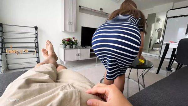 Stepmom Catches Step Son Hard & Rides Him Cowgirl on Her Big Ass - Homemade Taboo Sex - xxxfiles.com - Usa on v0d.com