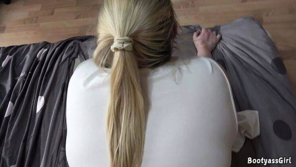 Chubby Blonde BBW Gives Hot Blowjob & Takes Doggy Style - Homemade Amateur Sex - veryfreeporn.com on v0d.com
