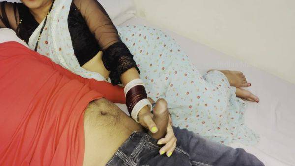 Devar Bhabhi - Stepsister-in-law Fucked His Stepbrother-in-law When Elder Stepbrother Was On Night Duty - desi-porntube.com - India on v0d.com