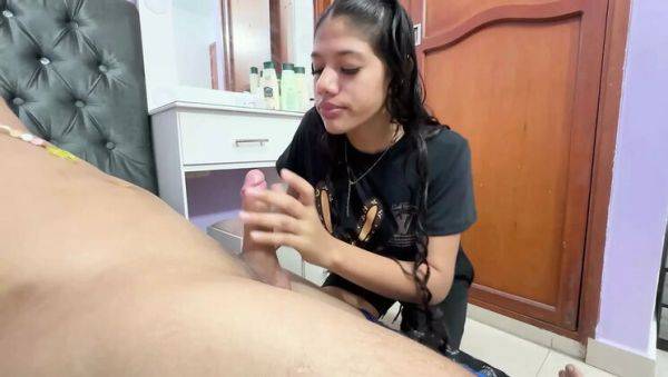 Big Tits Latina GF Sucks Dick and Takes It in Her Tight Ass - SofiaYriky - xxxfiles.com - Usa on v0d.com