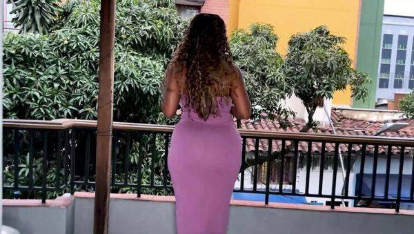 Hot Colombian Slut Carla Morelli Rides Big Black Cock - Amateur Latina MILF Doggystyle & Blowjob - xxxfiles.com - Colombia on v0d.com
