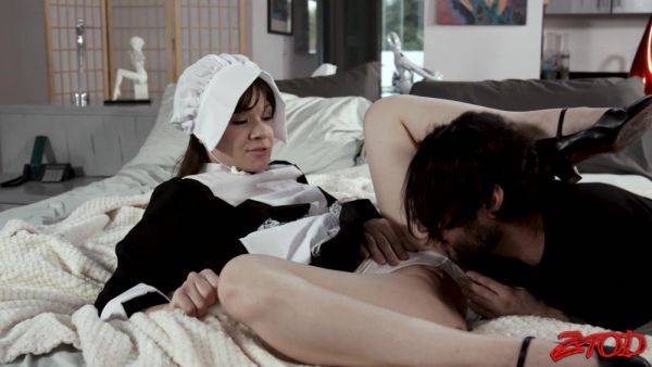 Hot maid lets the man of the house smash her pussy - hellporno.com on v0d.com
