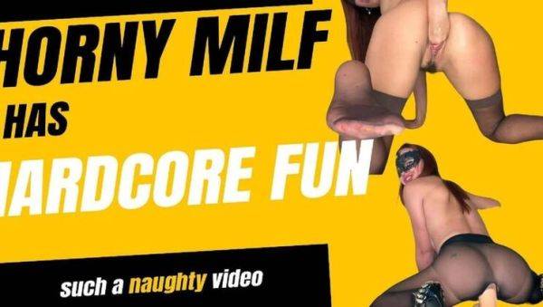 Horny MILF Luna Woxy Gets Extreme with Big Dildo & Fisting - Squirting Orgasm - xxxfiles.com on v0d.com