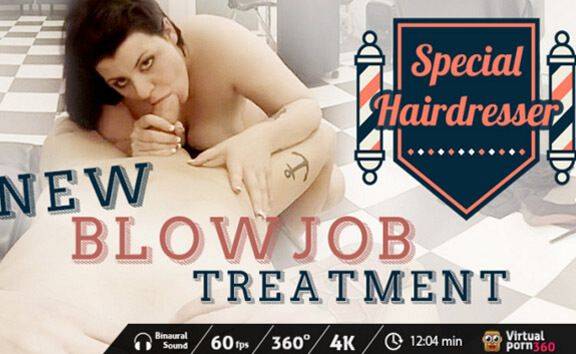 Special Hairdresser: New Blowjob Treatment - txxx.com - Spain on v0d.com