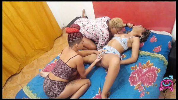Hot Teen Friends Fuck in Doggy Style - Homemade Anal & Blowjob Threesome - veryfreeporn.com - Brazil on v0d.com