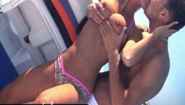 Hot Brunette Cristina Bella Fucks Hard on a Boat - Big Tits & Doggy Style - veryfreeporn.com on v0d.com