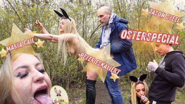 Wild German Easter Fuck - Jason Steel Pounds Maria Gail in Outdoor Sex - xxxfiles.com - Germany on v0d.com