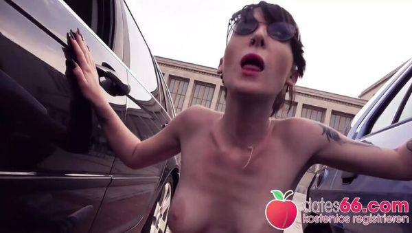 Public Fuck with 2 Hot Girls in Berlin - Outdoor Sex & Car Blowjob - xxxfiles.com - Germany on v0d.com