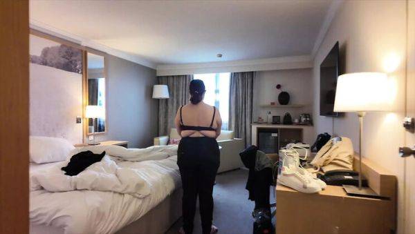 Hot French Amateur Mariaespino Dominates Submissive Slut in Hotel Room - BDSM, Piss Drinking & Huge Tits - xxxfiles.com - France on v0d.com