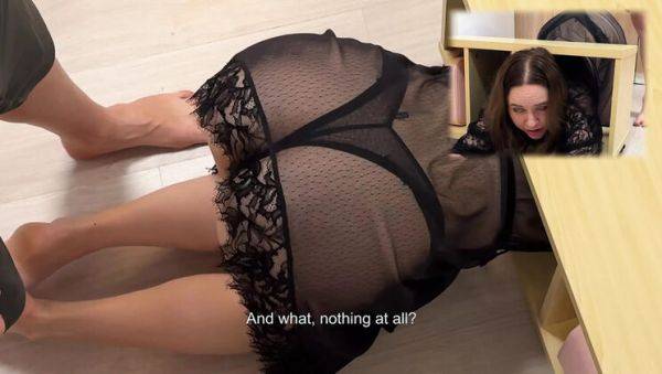 Hot Stepmom Stuck Needing Help - Russian Mommy Gets Creampied Doggy Style - xxxfiles.com - Russia on v0d.com