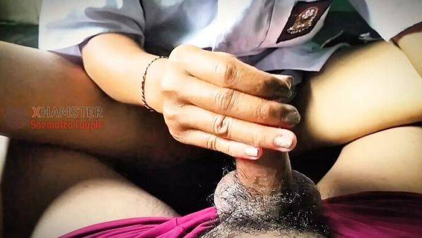Indonesian Hijab Teen Gets Fast Handjob Before School - Soematra Couple Homemade - xxxfiles.com - Indonesia on v0d.com