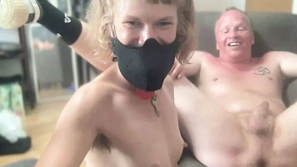 German Blonde Teases Boyfriend with Prostate Massage & Cock Milking - Loud Moans & Femdom Fun - xxxfiles.com - Germany on v0d.com