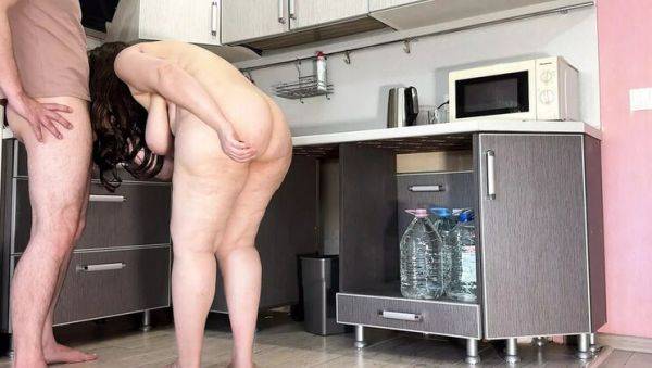 Stepmom strips naked and takes anal from stepson - homemade MILF action - xxxfiles.com on v0d.com