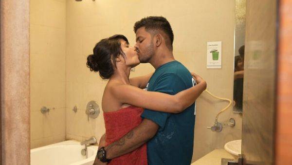Relight Fucks SAWITA BHABHI Hard in Bathroom - Brutal 4K Indian Porn - xxxfiles.com - India on v0d.com