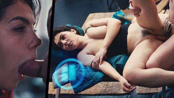 Valentina Nappi Freeze Fucked Hard by Stranger - Big Natural Tits Italian Babe Used - veryfreeporn.com - Italy - Japan on v0d.com