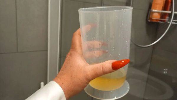 Mistress Luciana Forces Slave To Drink Piss - Extreme German BDSM Humiliation - veryfreeporn.com - Germany on v0d.com
