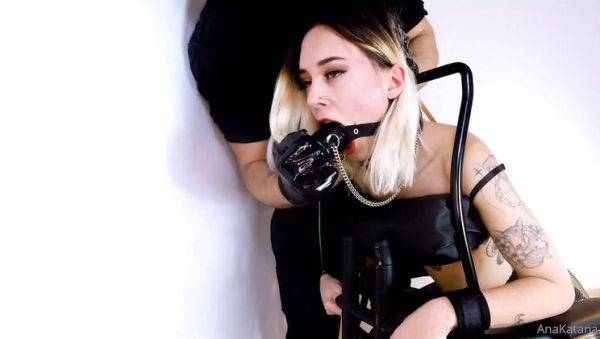 Hardcore BDSM with AnaKatana - Tied Up & Forced to Cum with Hitachi in Heavy Bondage - veryfreeporn.com on v0d.com