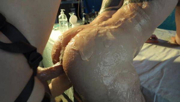 Hot Amateur Pegging with Lube - Sweet Ass Fucked Hard - veryfreeporn.com - Estonia on v0d.com