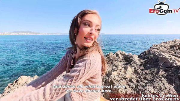 German Teen Becky California Fucks Stranger on Beach - Public Holiday Pickup - veryfreeporn.com - Germany on v0d.com