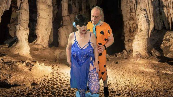 Granny Betty Rubble Fucks Fred Flintstone - Homemade BBW Cosplay Blowjob & Creampie - veryfreeporn.com on v0d.com