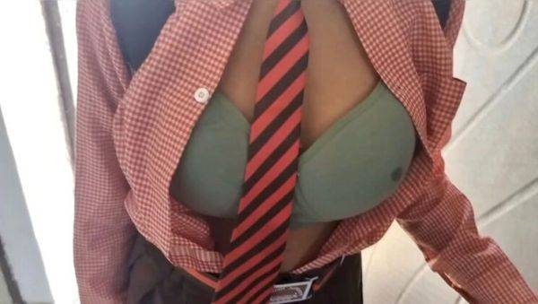 Hot Desi Village Girl Sex MMS - College Babe in Uniform Fucked Hard - veryfreeporn.com - India on v0d.com