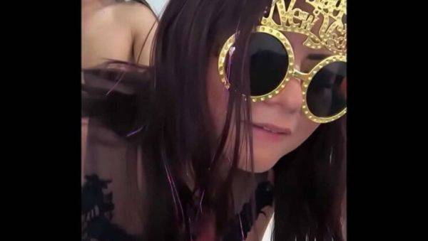 New Year's Hookup! Hot MILF Saritacoketa Fucks Stranger at Party - Big Natural Tits & Juicy Ass - porntry.com on v0d.com