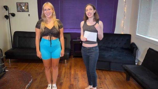 Hot Lesbian Game: Veronica & Friends Play Strip Simon Says with Sex Toys - porntry.com on v0d.com
