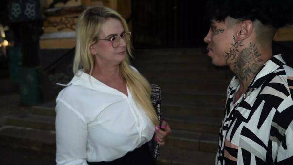 Sexy Blonde Pastor Tiffany Montavani Takes Young Stud’s Big Cock in Wild Outdoor Fuck - porntry.com - Brazil on v0d.com