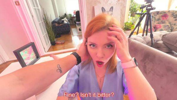 Hot Redhead Kisankanna Quits Vaping to Suck Big Dick - Deep Throat & Face Fuck - porntry.com - Russia - Serbia on v0d.com