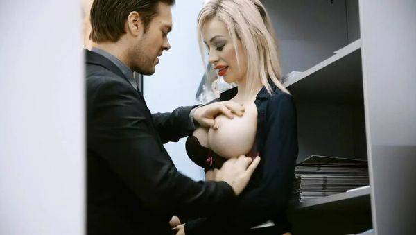 Hot Forbidden Office Sex With My Boss - Victoria Summers Fucks Ryan Ryder Hardcore - porntry.com on v0d.com